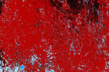 Çizik ve çatlaklarla metal doku