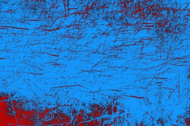 Çizik ve çatlaklarla metal doku