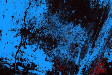 Çizik ve çatlaklarla metal doku