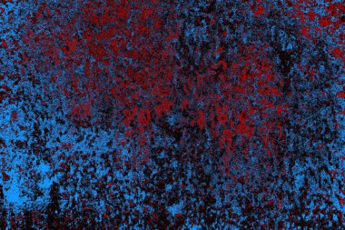 Çizik ve çatlaklarla metal doku