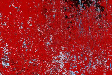 Çizik ve çatlaklarla metal doku