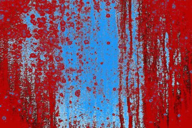 kırmızı, mavi ve siyah grunge duvar dokusu arkaplanı