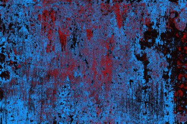 Çizik ve çatlaklarla metal doku