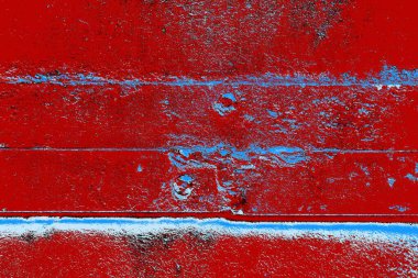 Çizik ve çatlaklarla metal doku