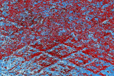 Çizik ve çatlaklarla metal doku