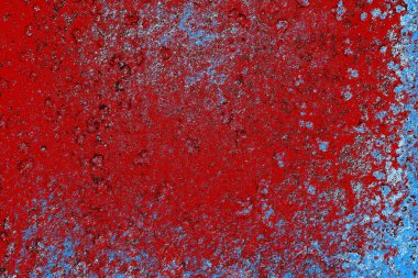 Çizik ve çatlaklarla metal doku