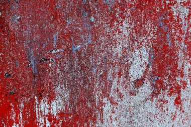 Çizik ve çatlaklarla metal doku