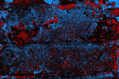 Çizik ve çatlaklarla metal doku