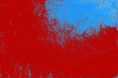 kırmızı, mavi ve siyah grunge duvar dokusu arkaplanı