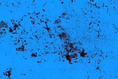 Çizik ve çatlaklarla metal doku