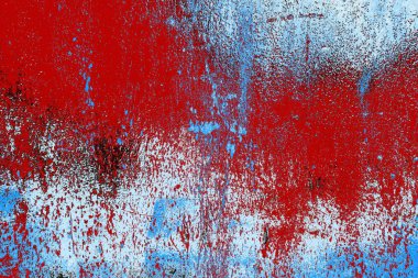 Çizik ve çatlaklarla metal doku