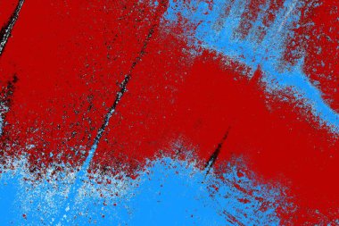 Çizik ve çatlaklarla metal doku