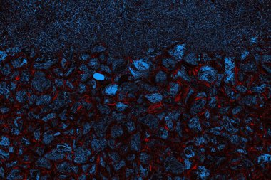 Çakıl taşı dokusu, kopyalama manzarası