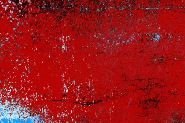 Duvar dokusu arkaplanı eski boyayla soyulmuş 