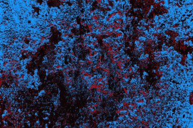 Çizik ve çatlaklarla metal doku