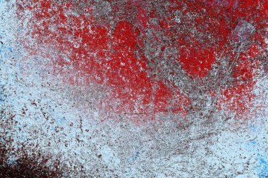 Çizik ve çatlaklarla metal doku