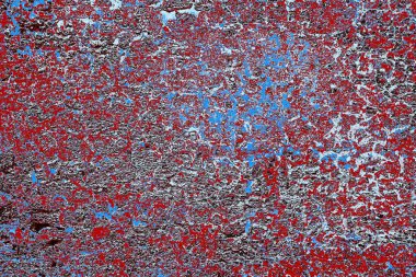 Çizik ve çatlaklarla metal doku