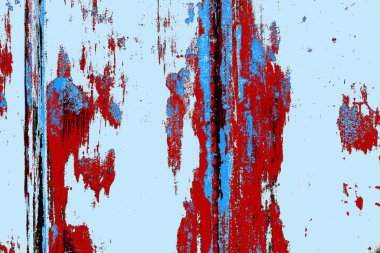 Çizik ve çatlaklarla metal doku