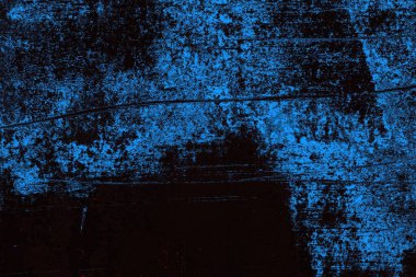 Koyu renkli ses, arka planda çatlaklar olan grunge duvar dokusu