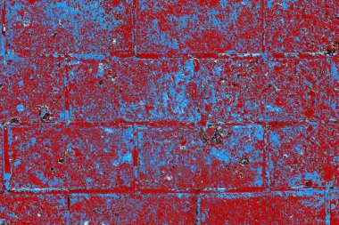 Duvar dokusu arkaplanı eski boyayla soyulmuş 