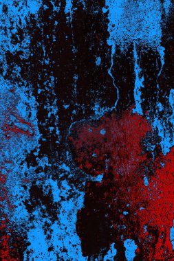 Çizik ve çatlaklarla metal doku