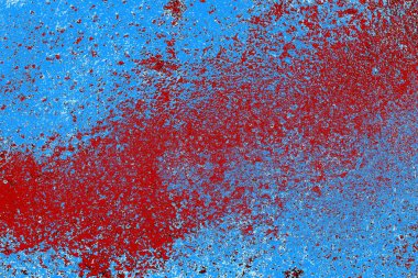 Çizik ve çatlaklarla metal doku