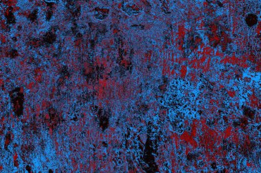 Çizik ve çatlaklarla metal doku