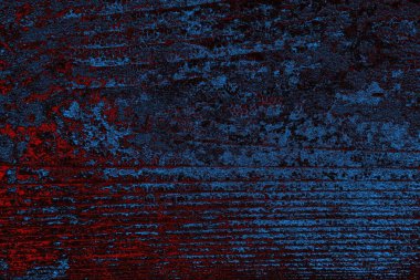 Koyu renkli ses, arka planda çatlaklar olan grunge duvar dokusu