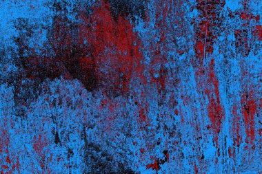 Çizik ve çatlaklarla metal doku