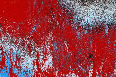 Çizik ve çatlaklarla metal doku