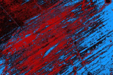 Çizik ve çatlaklarla metal doku