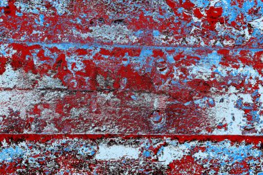 Çizik ve çatlaklarla metal doku