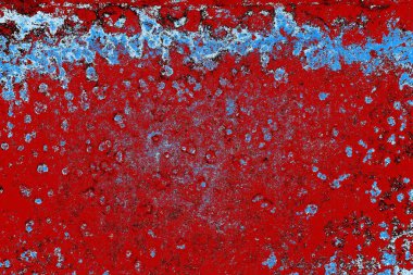 Çizik ve çatlaklarla metal doku