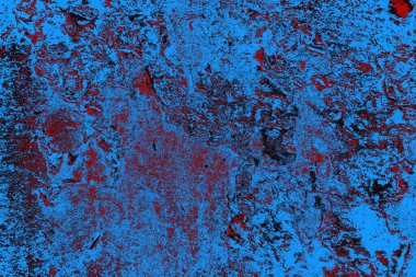 Çizik ve çatlaklarla metal doku