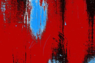 Çizik ve çatlaklarla metal doku