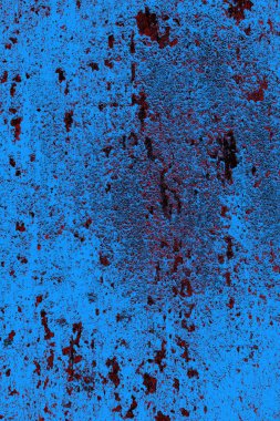 Çizik ve çatlaklarla metal doku