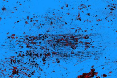 Çizik ve çatlaklarla metal doku