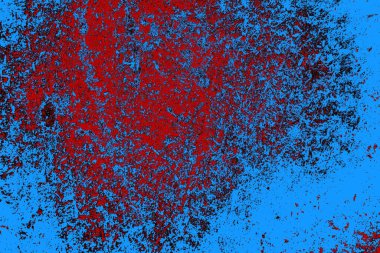 Çizik ve çatlaklarla metal doku