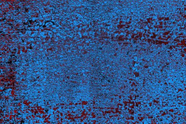 Çizik ve çatlaklarla metal doku