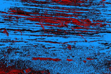 Çizik ve çatlaklarla metal doku