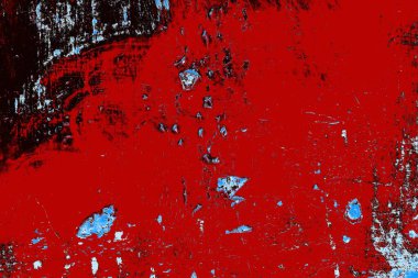 Çizik ve çatlaklarla metal doku