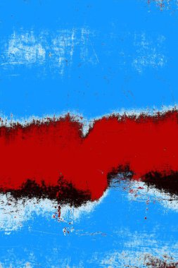 Çizik ve çatlaklarla metal doku