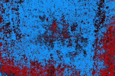 Çizik ve çatlaklarla metal doku