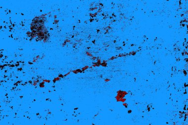 Çizik ve çatlaklarla metal doku