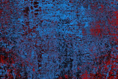 Çizik ve çatlaklarla metal doku