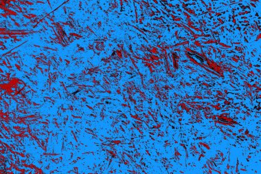 Çizik ve çatlaklarla metal doku