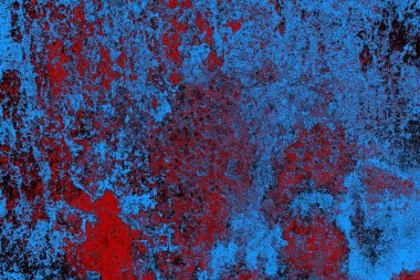 Çizik ve çatlaklarla metal doku