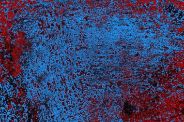 Çizik ve çatlaklarla metal doku