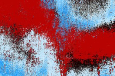 Çizik ve çatlaklarla metal doku