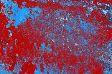 Çizik ve çatlaklarla metal doku